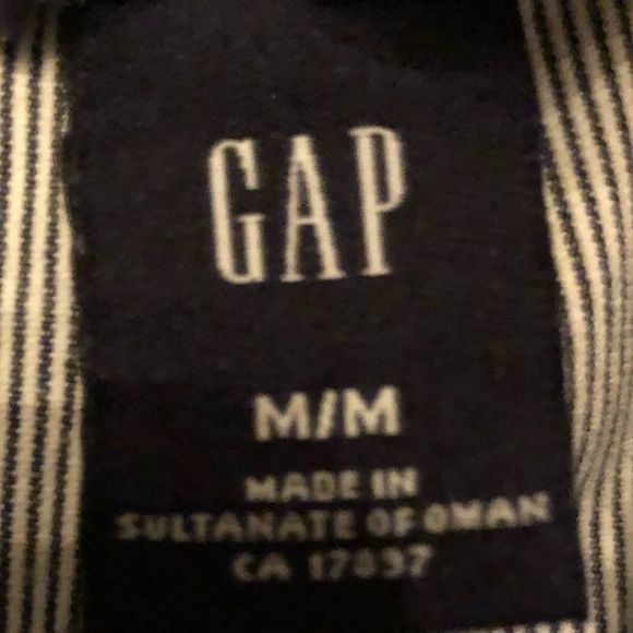 GAP Drawstring Button Fly Summer Pant - White Size M - Picture 7 of 7